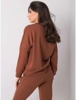 Mikina RV BL 6080.19 tmavě hnědá