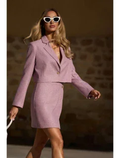 M854 Mini sukně - marsala