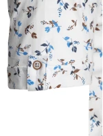 FashionStreet pánská bílá košile s krátkým rukávem KX1040