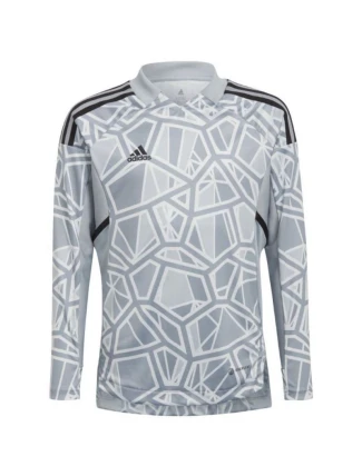 Dětské brankářské tričko adidas Condivo 22 s dlouhým rukávem šedé HB1646