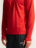 Craft Teamwear Evolve 2.0 Half Zip M Pánská tréninková bunda s 1/4 zipem 82.4758 bright red Craft Teamwear Evolve 2.0 Half Zip M Pánská tréninková bunda s 1/4 zipem 82.4758 bright red