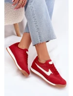 Dámské Sportovní Boty Tenisky Červené Zerina