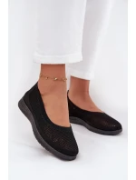 Dámské Síťované Baletky Ve Sportovním Stylu Černé Virella