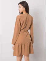 Šaty 322 SK 10099.40 světle hnědá Šaty 322 SK 10099.40 světle hnědá