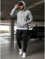 Pánské černé tepláky FashionStreet UX2395