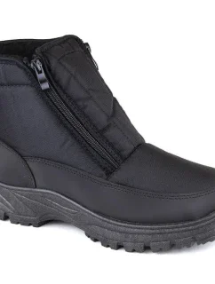 Novinky M EVE439 černé zateplené sněhule