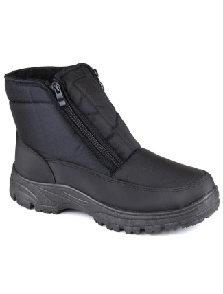 Novinky M EVE439 černé zateplené sněhule Novinky M EVE439 černé zateplené sněhule