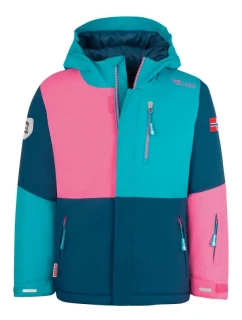 Trollkids Dětská zimní bunda s kapucí Kids Hallingdal Jacket outdoor multicolour (226-123)