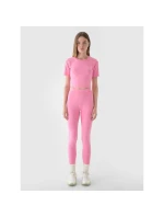 Crop top slim smooth dámský 4F 4FRAW24TTSHF2581-54S