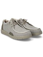 Šedé pánské šněrovací polobotky Rieker 08600-63