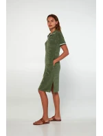 Vamp - Šaty froté s krátkými rukávy 20551 - Vamp Vamp - Šaty froté s krátkými rukávy 20551 - Vamp