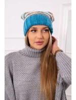 Dámská čepice Feba K330 tyrkysová Dámská čepice Feba K330 tyrkysová
