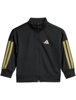 Dětské tepláky adidas Essentials Climacool černo-zlaté JC8857 Dětské tepláky adidas Essentials Climacool černo-zlaté JC8857