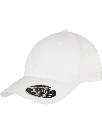 Flexfit 110OC 6 panelová kšiltovka z bio bavlny 55.10OC white