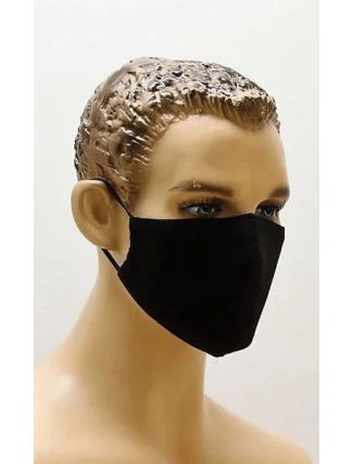 Bavlněná rouška jednovrstvá L-XL černá Bavlněná rouška jednovrstvá L-XL černá