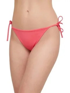 Dámské plavky Bikini UW0UW04496-TJN růžové - Tommy Hilfiger
