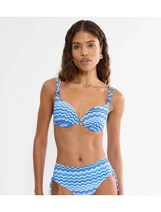 MIX & MATCH SUMMER – Podprsenka na plavky s kosticemi a polstrovanými košíčky Triumph