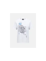 Tričko PEAK PERFORMANCE Explore Graphic Tee Men, bílé, pánské Tričko PEAK PERFORMANCE Explore Graphic Tee Men, bílé, pánské