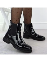 Dámské boty Bagger s ponožkou černé Sabatina