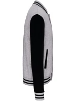 Kariban K 497 Unisex college bunda "Teddy" 20.K497 oxford grey/black Kariban K 497 Unisex college bunda "Teddy" 20.K497 oxford grey/black