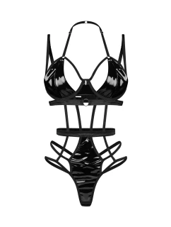 Dámské sexy body Keira Lise teddy černé - Obsessive