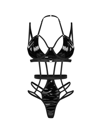 Dámské sexy body Keira Lise teddy černé - Obsessive