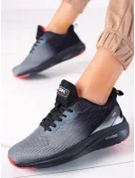 Designové tenisky dámské šedo-stříbrné bez podpatku Designové tenisky dámské šedo-stříbrné bez podpatku