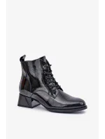 Boty na podpatku model 203878 Step in style Boty na podpatku model 203878 Step in style