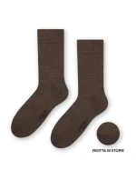 Dámské žebrované ponožky Steven art.130 Merino