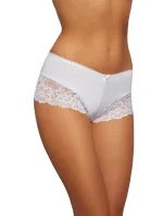 Dámské boxerky 107 white - GABIDAR Dámské boxerky 107 white - GABIDAR