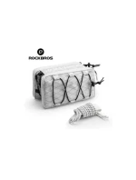 Brašna na kolo Rockbros 3012011305 bílá