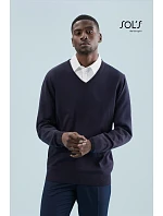 SOL'S Galaxy Men Pánský svetr s výstřihem do V 25.9500 navy