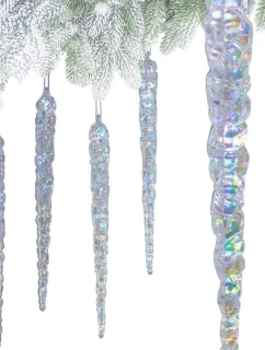 RAMPOUCHY - DUHOVÁ ZÁVĚSNÁ DEKORACE 22 CM 4 KS