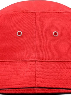 Daiber MB 12 Rybářský klobouk s lemem 03.0012 red/black