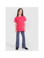 Dívčí hladké tričko 4F 4FJWSS25TTSHF2177-55S