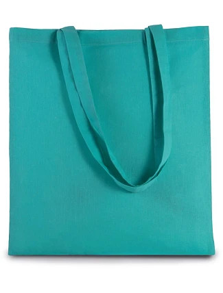 Kimood KI 0223 Bavlněná taška s dlouhým uchem 19.0223 turquoise Kimood KI 0223 Bavlněná taška s dlouhým uchem 19.0223 turquoise
