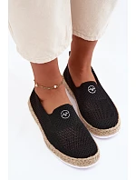 Dámské espadrilly Vinceza 13659 Černé
