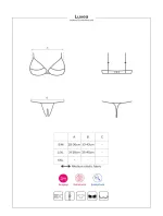 Žhavý set Luvae cupless set - Obsessive