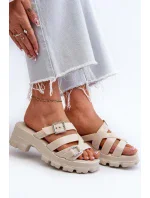 Pantofle model 197668 Step in style Pantofle model 197668 Step in style