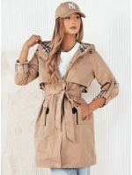 Dámská přechodná bunda parka CIVIT béžová FashionStreet TY4215