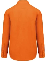 Kariban K 545 Popelínová košile "Jofrey" s dlouhým rukávem 20.K545 orange Kariban K 545 Popelínová košile "Jofrey" s dlouhým rukávem 20.K545 orange