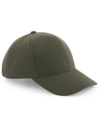 Beechfield B 65 6 panelová kšiltovka "Pro Style" 53.0065 olive green Beechfield B 65 6 panelová kšiltovka "Pro Style" 53.0065 olive green