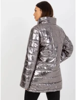 Bunda LK KR 507846.79P stříbro Bunda LK KR 507846.79P stříbro