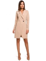 S217 Blejzrové šaty - khaki S217 Blejzrové šaty - khaki