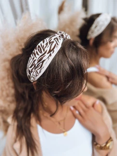 Světle béžová dámská čelenka WILD FashionStreet HY0031