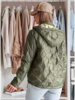 Dámská oboustranná přechodná bunda SYLVIAN zelená FashionStreet TY4860