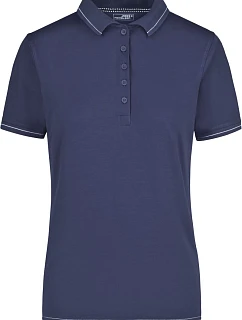 Daiber JN 568 Dámské žerzejové elastické polo 02.0568 navy/white