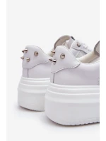 Dámské klasické sportovní boty GOE LL2N4060 Bíle Dámské klasické sportovní boty GOE LL2N4060 Bíle