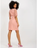 LK SK 508643 šaty.38X tmavě růžová