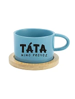 TÁTA MIMO PROVOZ - modrý hrníček makronka 200 ml
